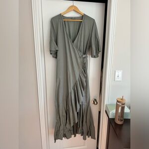 Ruffled Maxi Dress